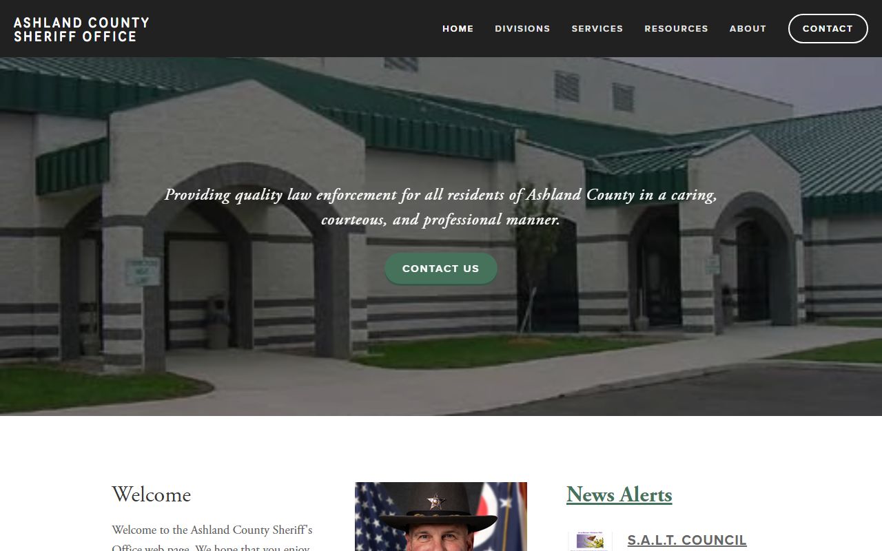 Ashland County Ohio sex offender registry sheriff office portal