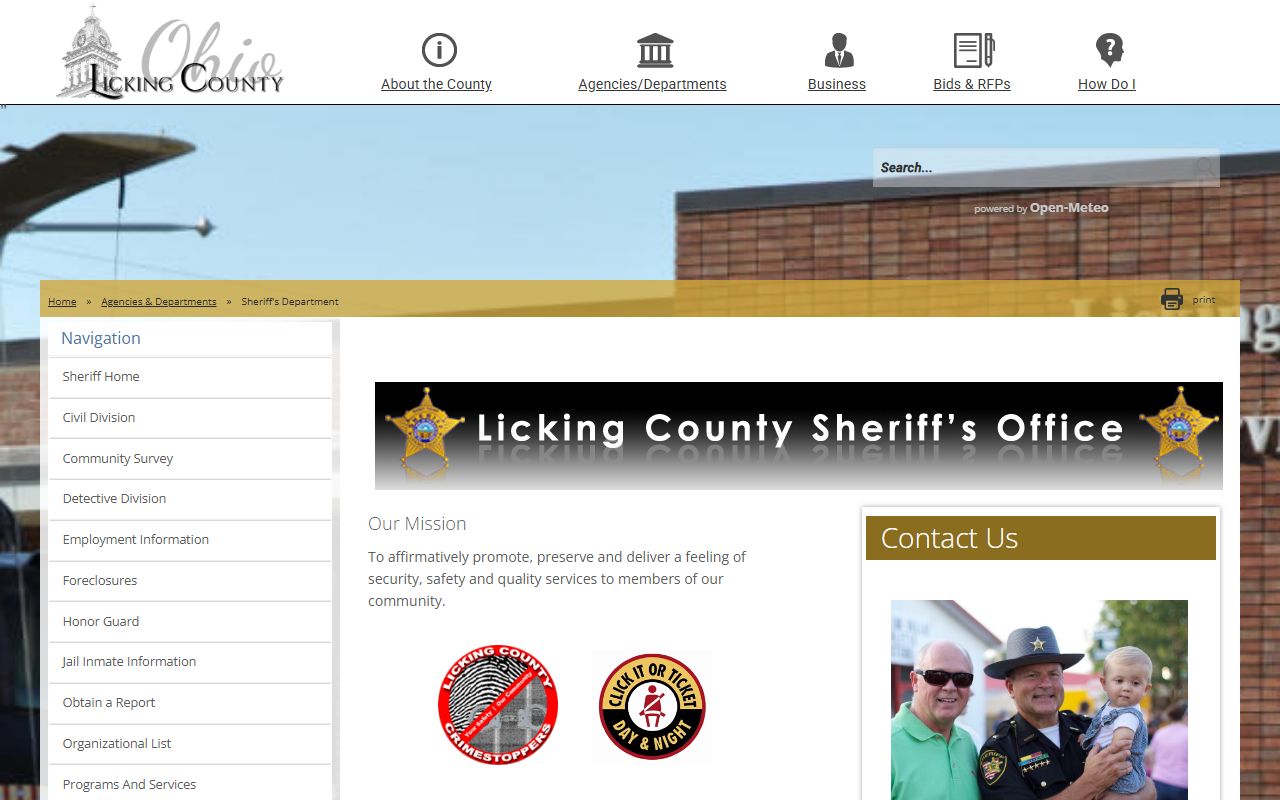Licking County Sheriff's Office sex offender registry