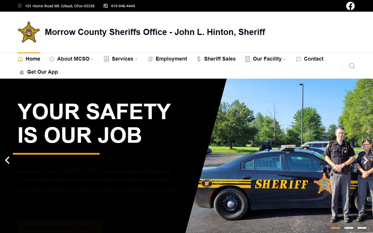 Morrow County Sheriff's Office sex offender registry