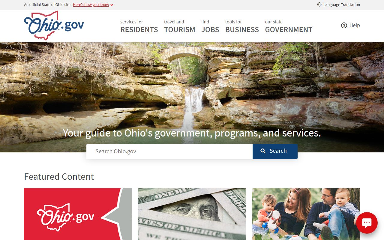 Ohio public records request system for sex offender data